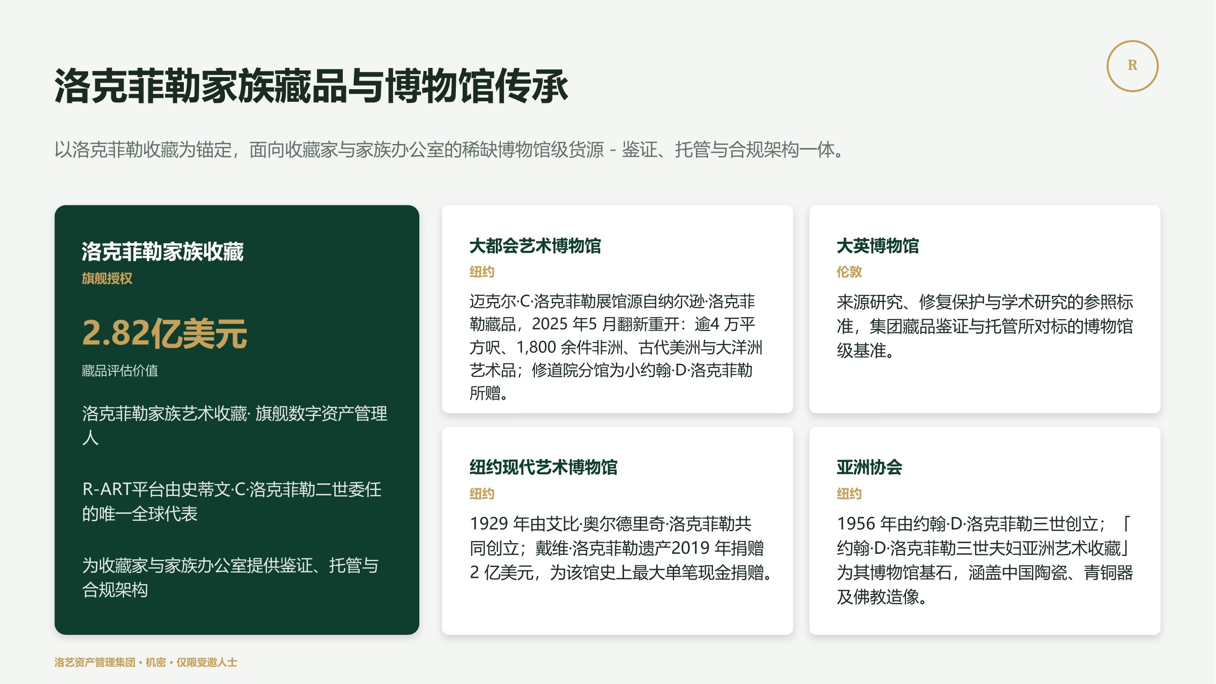 洛克菲勒家族藏品与博物馆传承