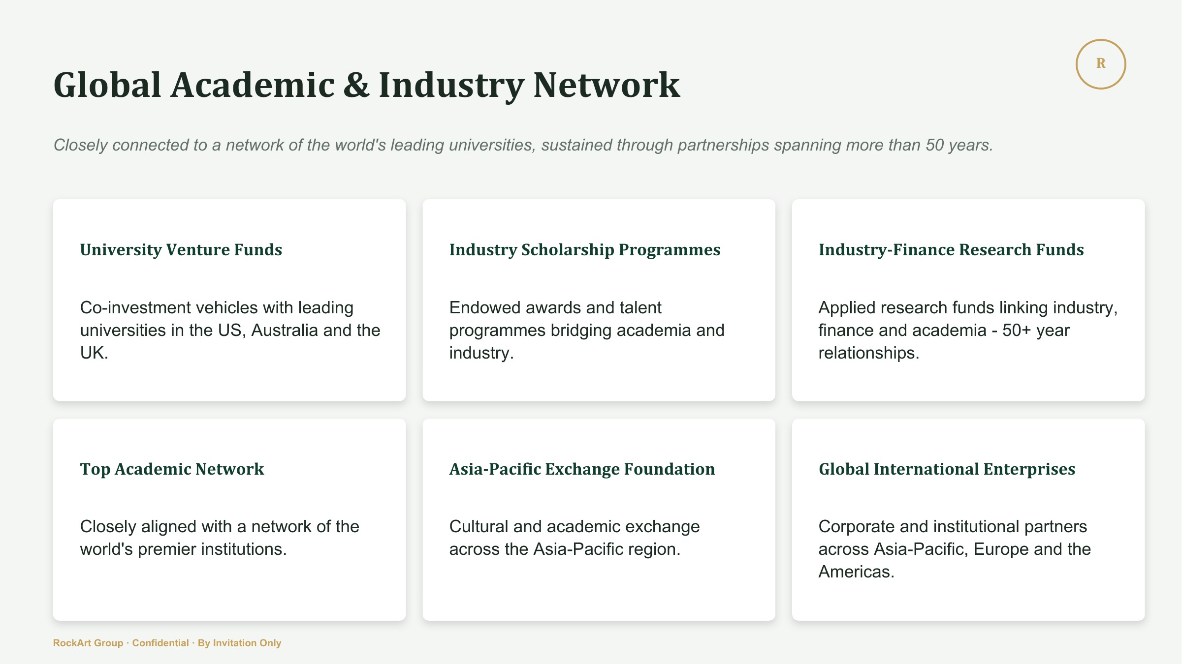 Global Academic and Industry Network