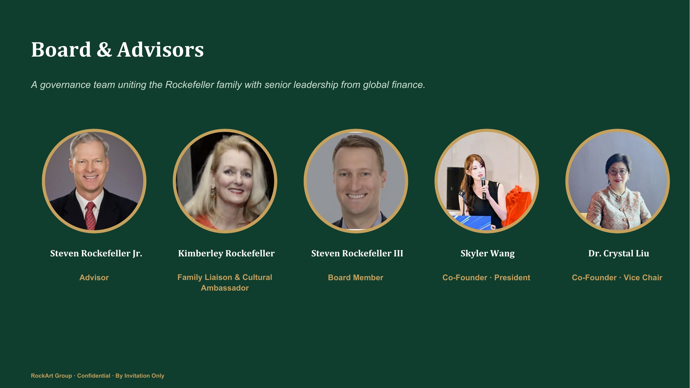 Board and Advisors